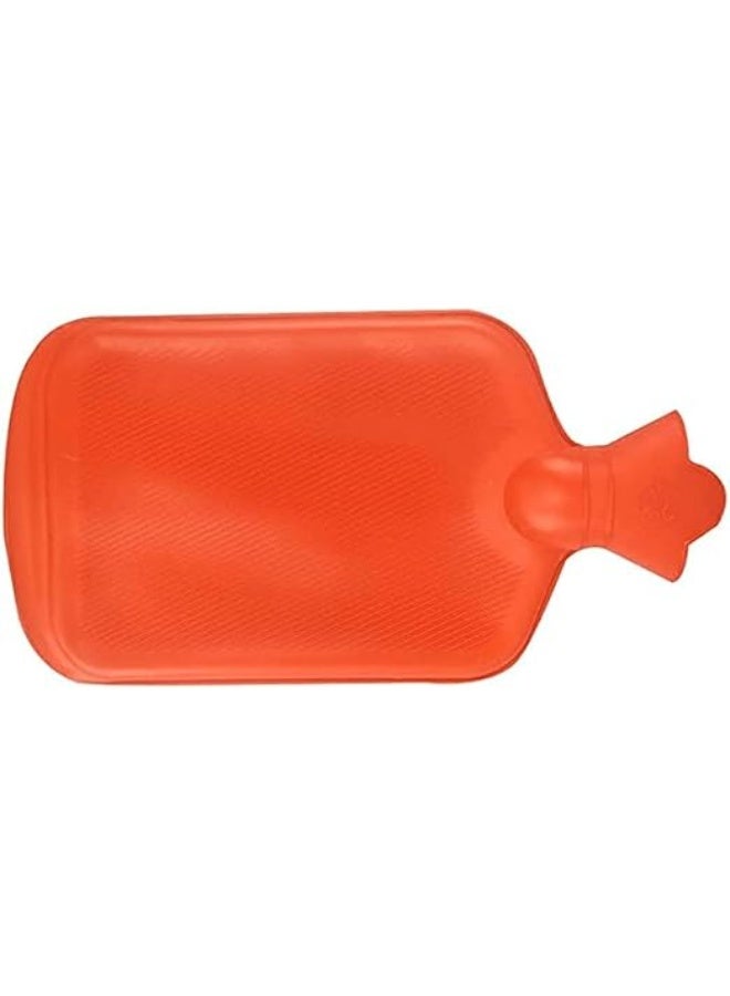 قربة مياه ساخنة طبية سعة 2.5 لتر من المطاط الطبيعي، كمادة حرارية ضخمة فائقة الاحتفاظ بالحرارة لتسكين الآلام العميقة وتدفئة الجسم - Image 5